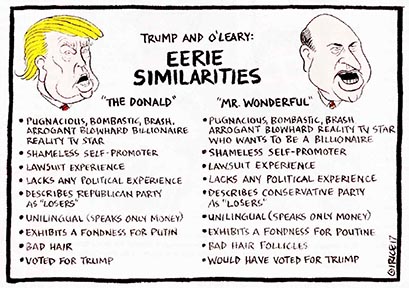 eerie similarities